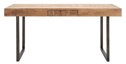 Esstisch aus Akazien-Nicolitischem Holz, ausziehbar, Mumbai, 160x90 cm