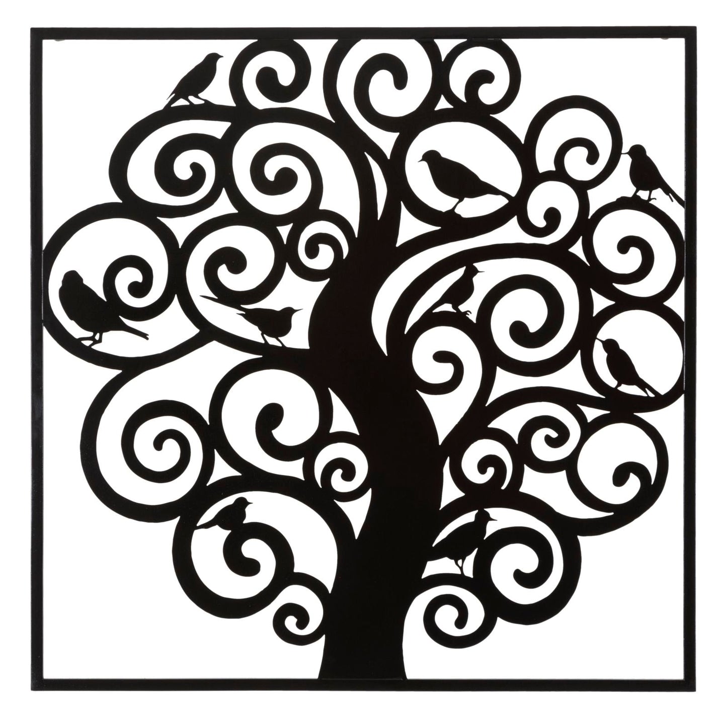 3D-Deko-Panel aus Eisen – elegantes Design 70x1x70