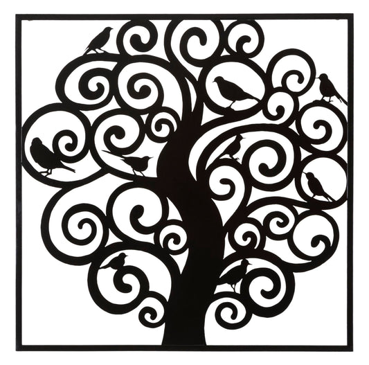 3D Decorative Iron Panel - Elegant Design 70x1x70