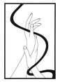 Decorative Iron Panel with Hands 60x1x90