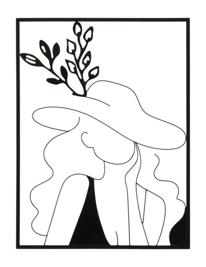 Elegantes Deko-Paneel aus Eisen 60x1x80 cm