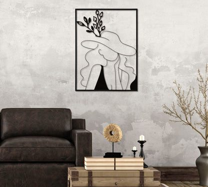 Elegantes Deko-Paneel aus Eisen 60x1x80 cm