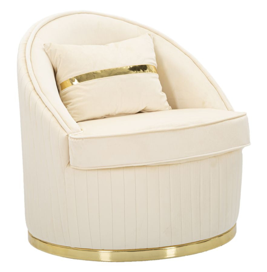 Poltrona Space Plus Elegant Creme Ø75x80 cm