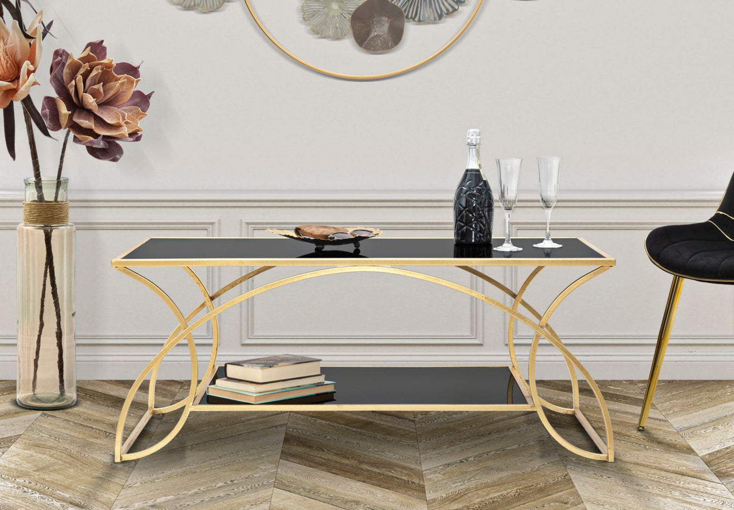 Couchtisch Sunshine 110x60 cm mit Ablage