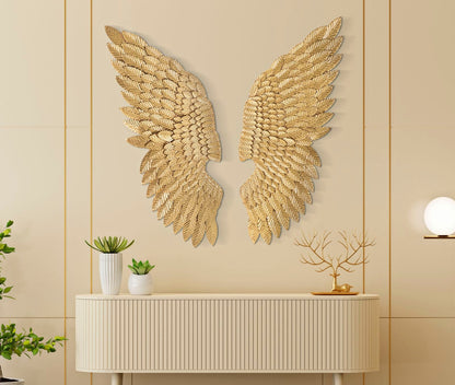 Dekorative Platten Elegante Flügel 37,5x3x100 cm