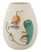 Artistic vase with abstract design - ø 22.5 cm x 29 cm