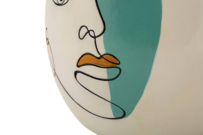 Vaso artistico design astratto - ø 22,5 cm x 29 cm