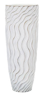 Elegant resin pot tall Ø 35x90 cm