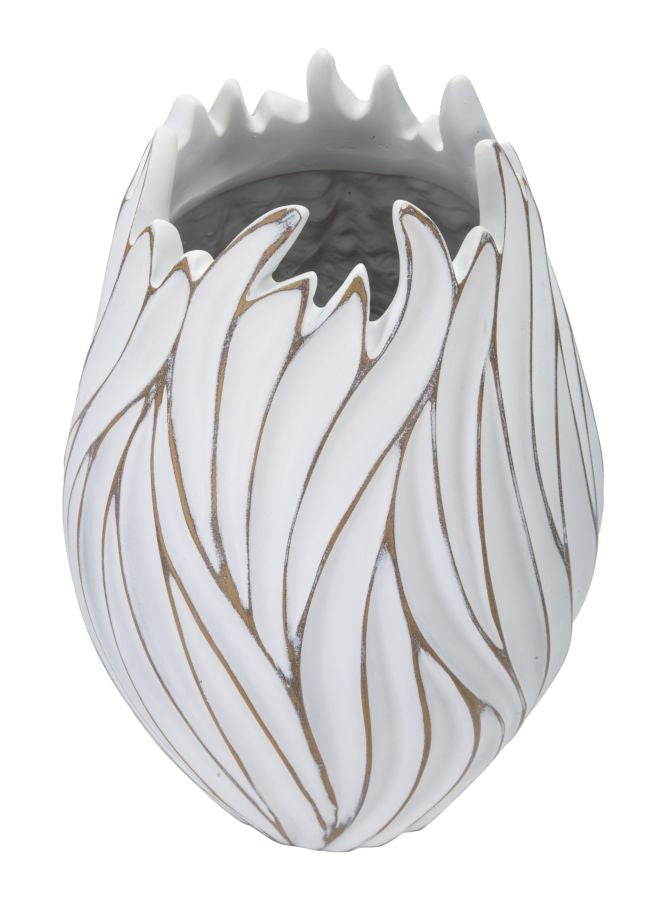 Elegant Honduras Resin Pot Ø 27x41.5 cm