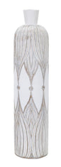 Athens Resin Vase, 15x60 cm - Elegance and Style for Your Home