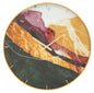 Elegant Mity Glass Wall Clock Ø 80 cm