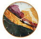 Elegant Wall Clock Glass Mity 60 cm ø 5