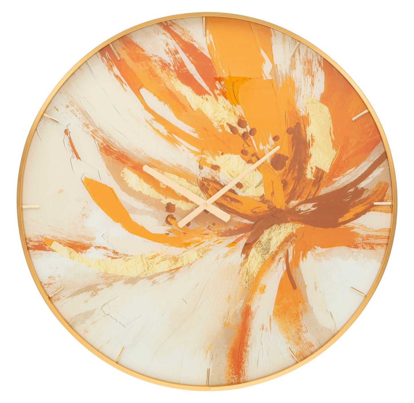 Elegante Wanduhr Glas Toply Ø 80 cm