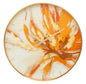 Glass Toply 60 cm elegant and modern wall clock