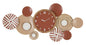 Ethnic design wall clock 127.6x7.6x61 cm