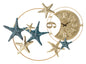 Sea Star Elegant Wall Clock 91.4x5.1x67.3 cm