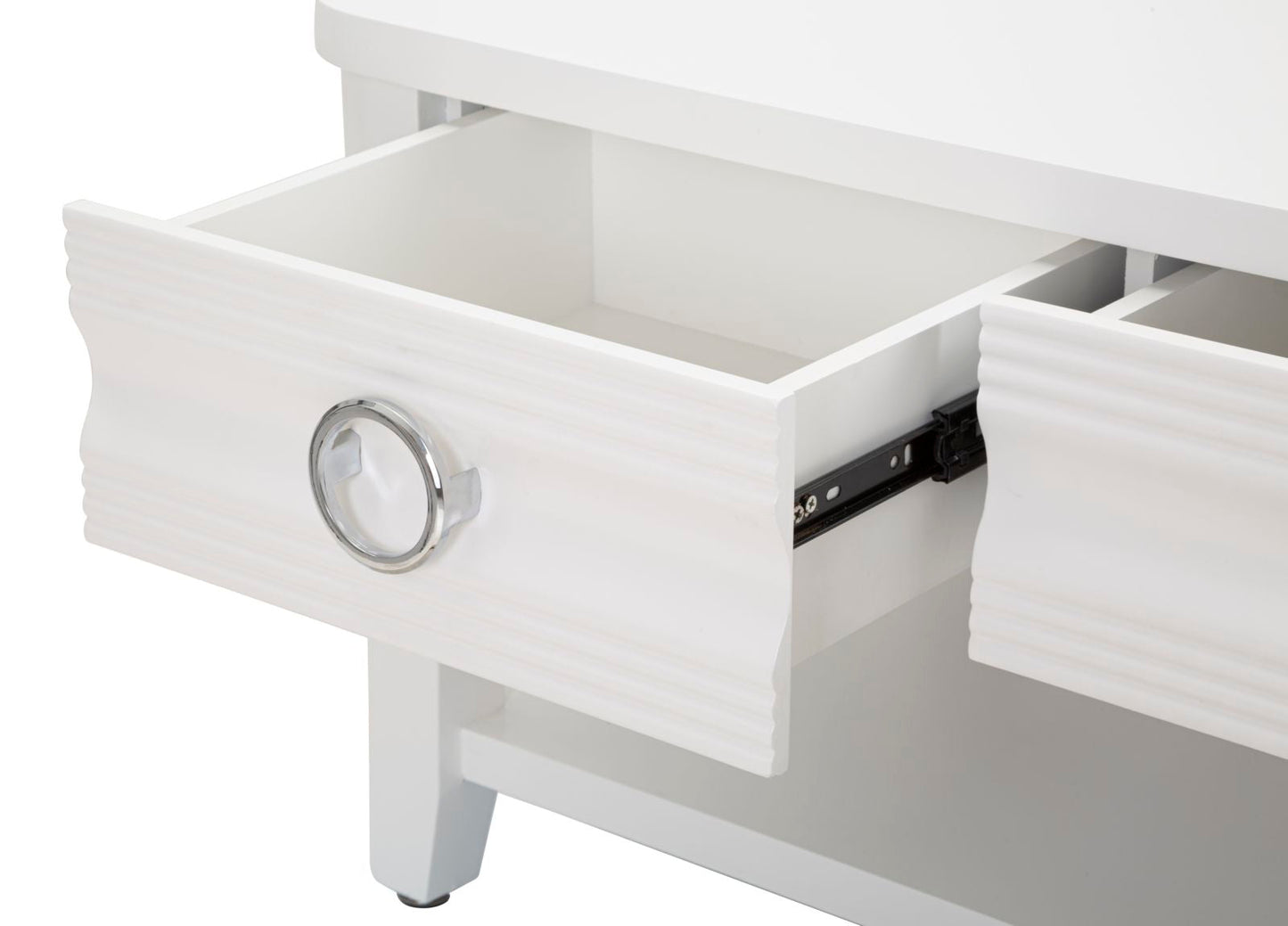 Rechteckiger Couchtisch 90x60 cm mit Schubladen