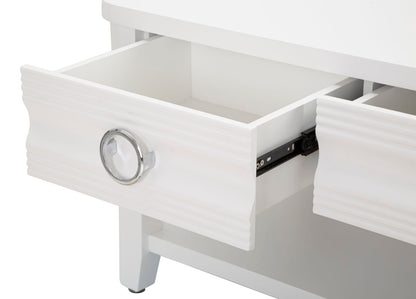 Rechteckiger Couchtisch 90x60 cm mit Schubladen