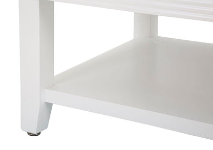 Rechteckiger Couchtisch 90x60 cm mit Schubladen