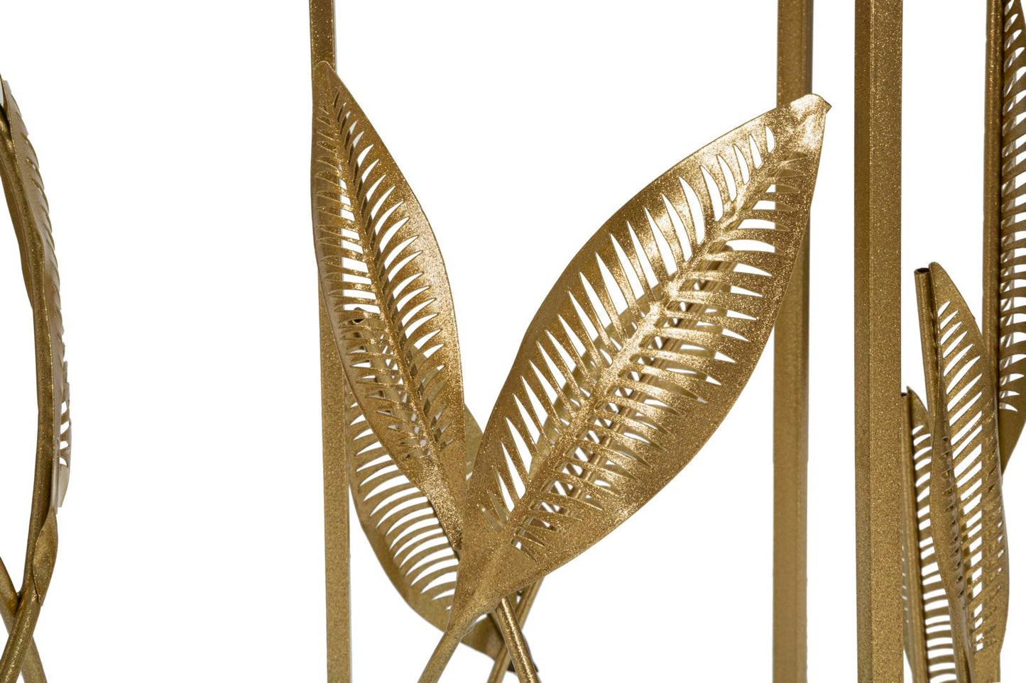 Elegante Couchtische Leaf im Doppelpack, Ø 35x65,5 und 30x60,5 cm