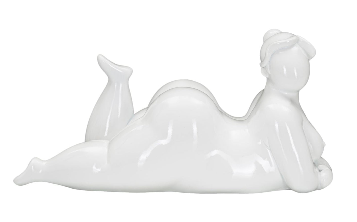 Statue "Yoga-Mädchen in Pose entspannt" 32x12,5x16 cm