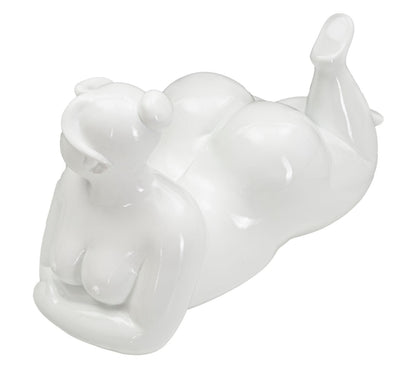 Statue "Yoga-Mädchen in Pose entspannt" 32x12,5x16 cm