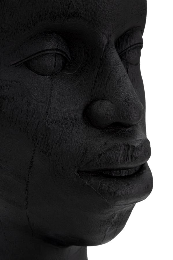 Statue Ethno-Masai-Mann 25x25x56 cm