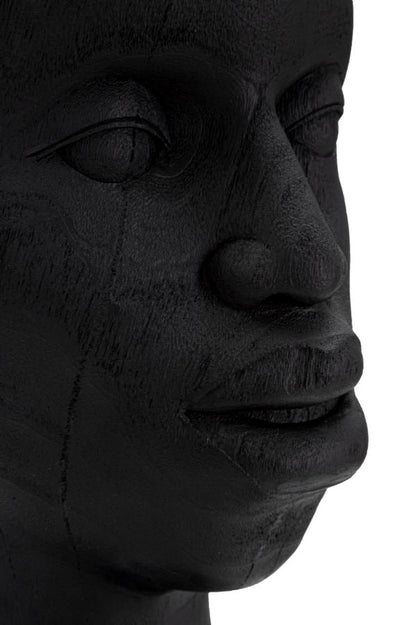 Statue Ethno-Masai-Mann 25x25x56 cm