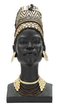 Female Masai Turban in Ceramic - 21.5x27.5x45 cm