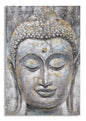Painting on Canvas Luminous Buddha Face - 80x3x120 cm