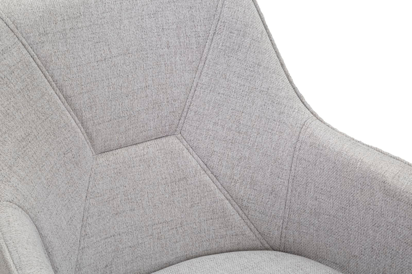 Elegante Stühle Vicenza Grau 2 St. 58x63x85,5 cm