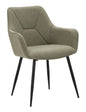 Set of 2 Vicenza Green Chairs - Comfort and Style for Any Setting