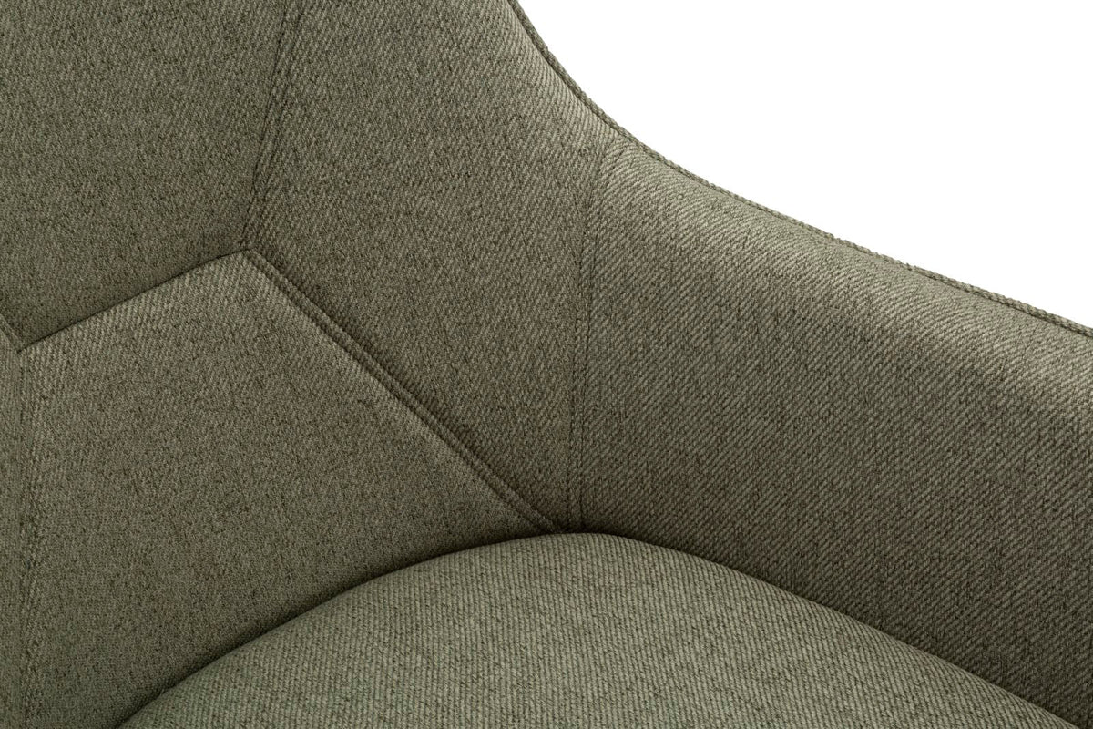 Set of 2 Vicenza Green Chairs - Comfort and Style for Any Setting