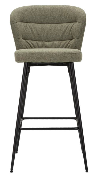 Sgabelli Bar Losanna Verde - Set di 2 Pz Eleganti cm 52x59x108