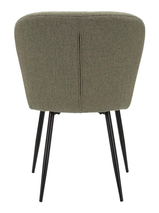 Set von Vintage-Stühlen Lausanne Grün - 2 Stück 58x60,5x85 cm
