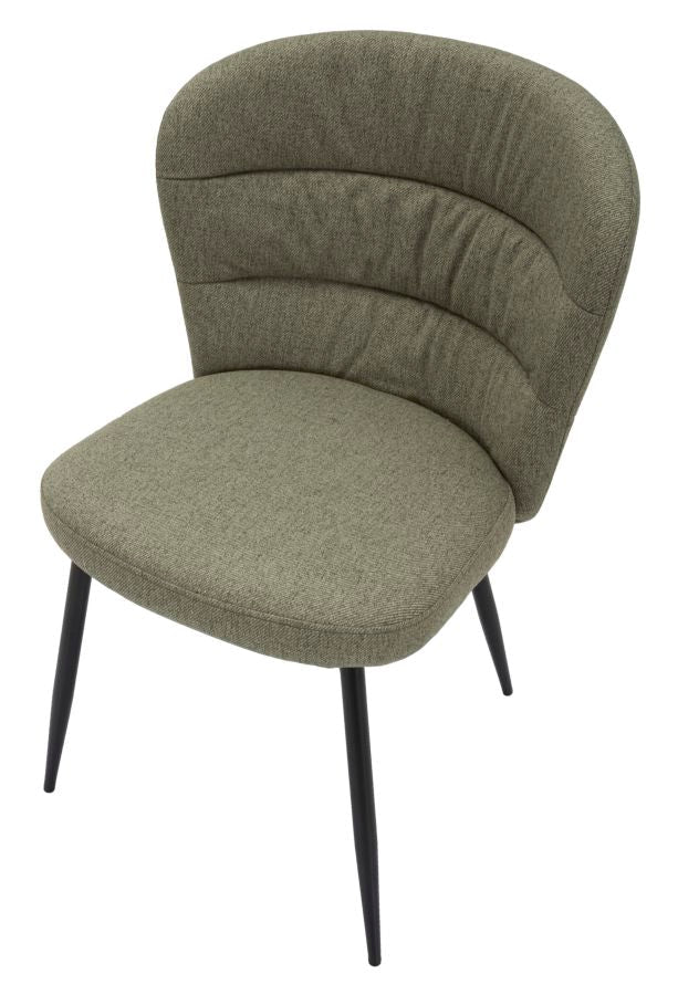 Set von Vintage-Stühlen Lausanne Grün - 2 Stück 58x60,5x85 cm