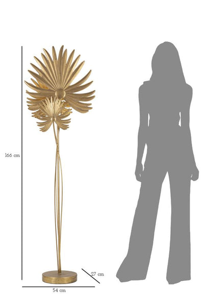 Stehleuchte "Natürliche Eleganz", 54x27x166 cm
