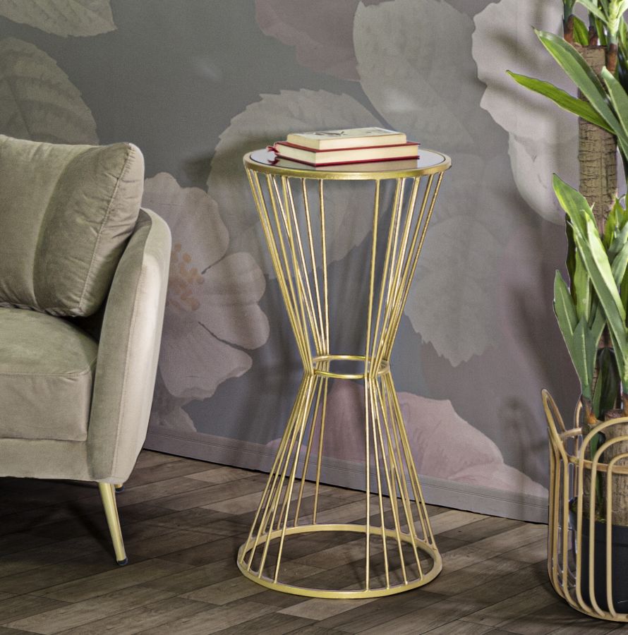 Eleganter Beistelltisch Ø 50x100 cm