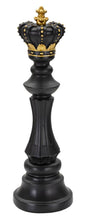 Black and Gold Chess King - Strategic Elegance cm ø 13x40.5