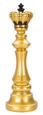 Chess King in Gold and Black Ø 13x40.5 cm