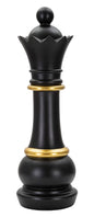 Elegant Queen in Black and Gold cm ø 15x50