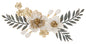 Decorative Iron Panel Grek 90.2x7.6x41.9 cm