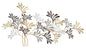 Lixy Decorative Iron Panel 130.8x7.6x70.5 cm