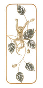 Decorative Iron Panel Monkey cm 28.6x3.8x74.3