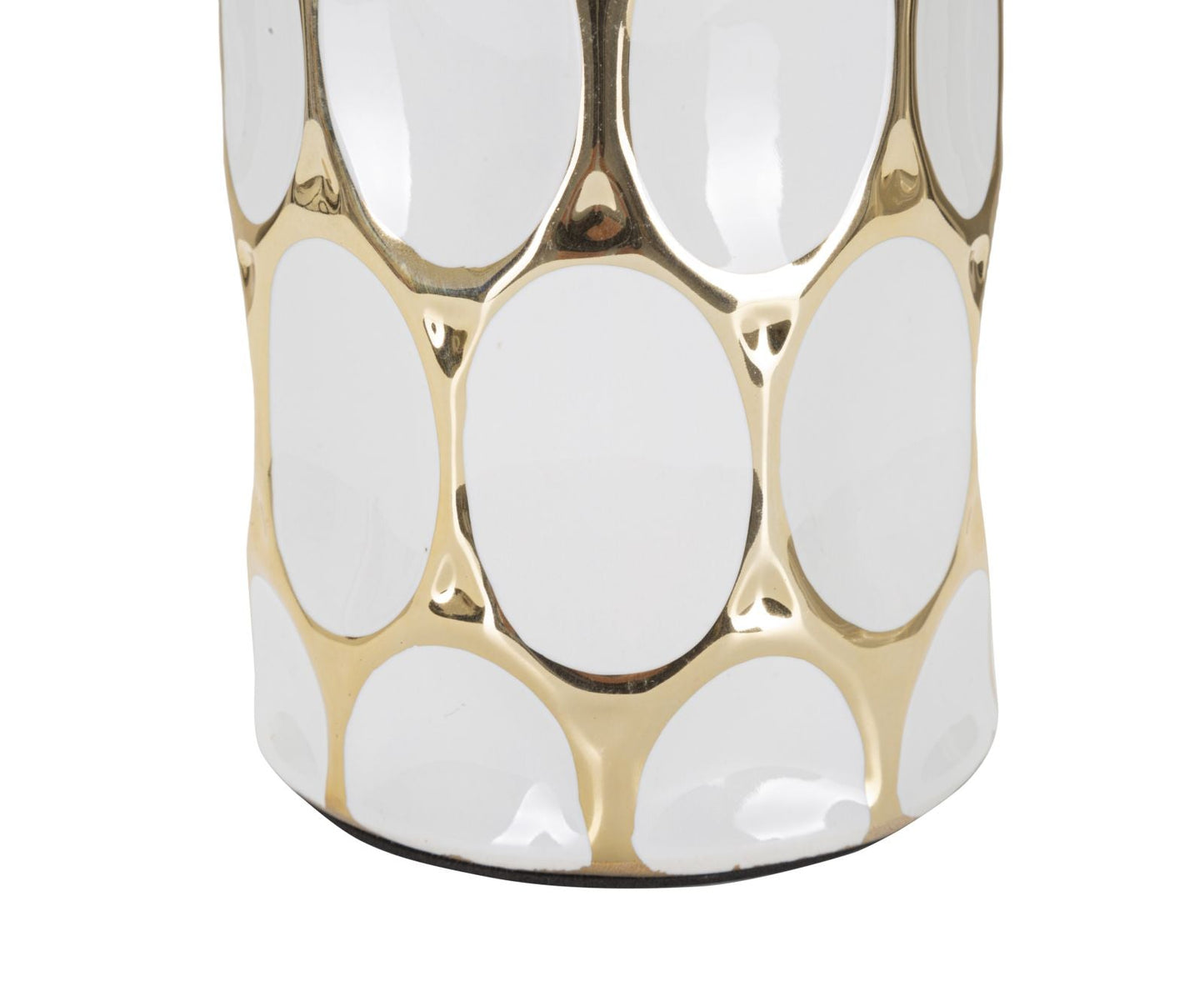Elegante Tischlampe Glam Carv ø 34,5x56 cm