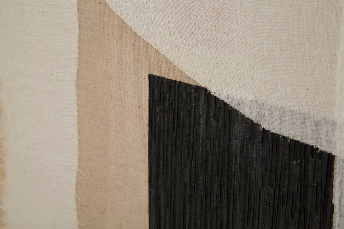 Abstract Painting on Canvas Redy - 80x2.8x100 cm