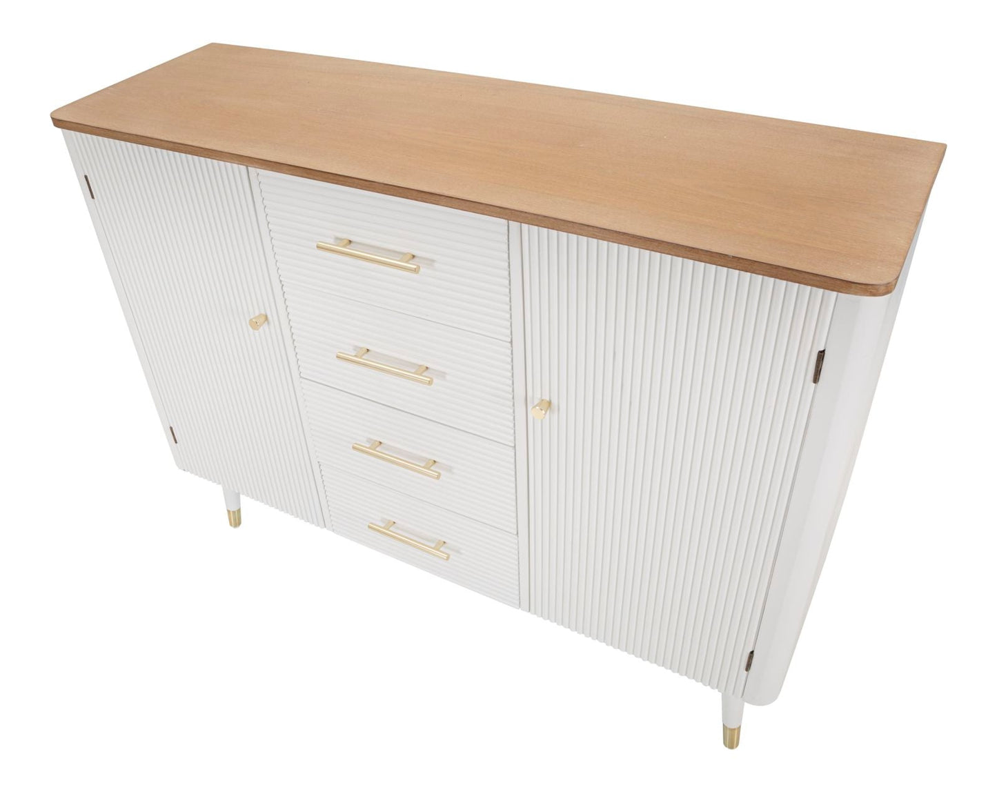 Matera Aufbewahrungsschrank 117x37x90 cm elegant und funktionell