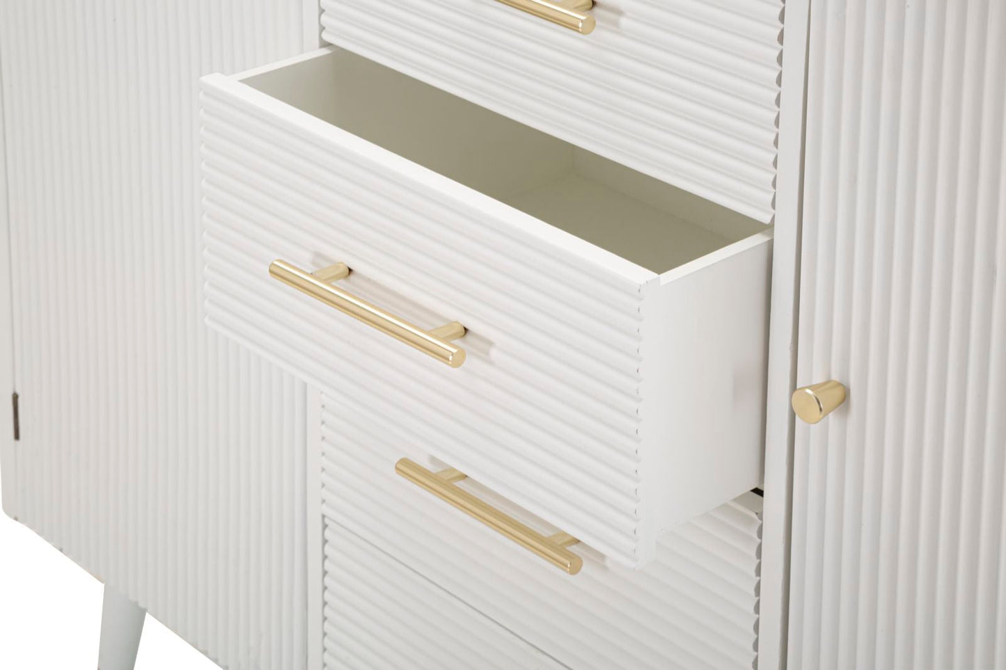 Matera Aufbewahrungsschrank 117x37x90 cm elegant und funktionell