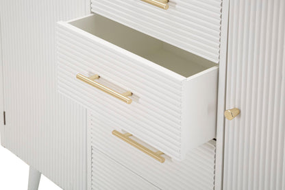 Matera Aufbewahrungsschrank 117x37x90 cm elegant und funktionell