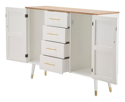 Matera Aufbewahrungsschrank 117x37x90 cm elegant und funktionell